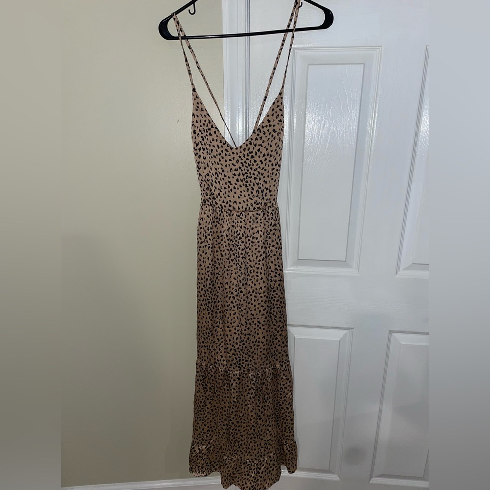 Cupshe Leopard Print Maxi Dress